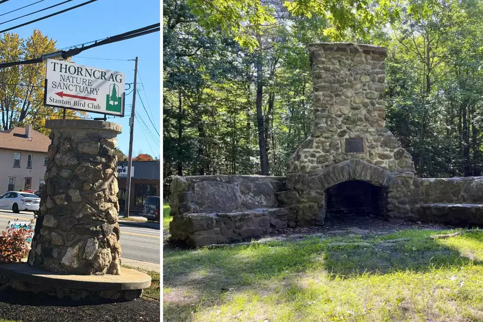 There's a Giant Stone Fireplace Hidden in This, Maine, Sanctuary
