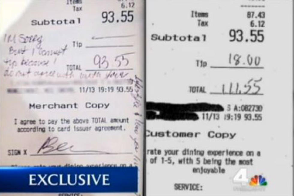 Family Claims They Did Tip Gay Server &#8211; Didn&#8217;t Leave A Nasty Note [VIDEO]
