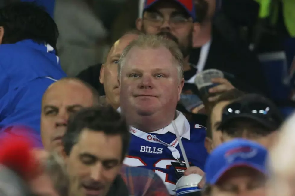 Canadian Rock Star Claims Toronto Mayor Rob Ford Stole His Seat At A Bills Game