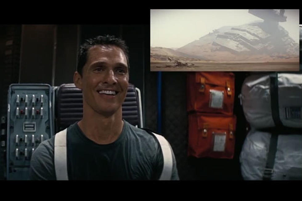 Matthew McConaughey’s ‘Intersetallar’ Reaction to the Star Wars Trailer Was About the Same as Mine