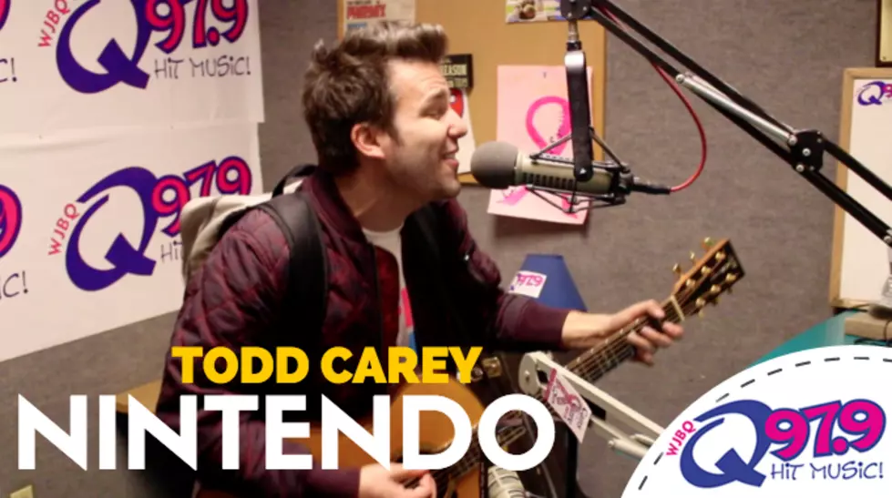 Todd Carey Performs ‘Nintendo’ at the Q Studio! [VIDEO]