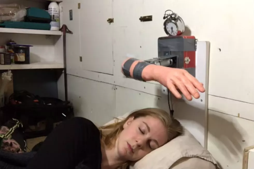 An Alarm Clock that Slaps You Awake and Other Clocks for Heavy Sleepers [VIDEO]