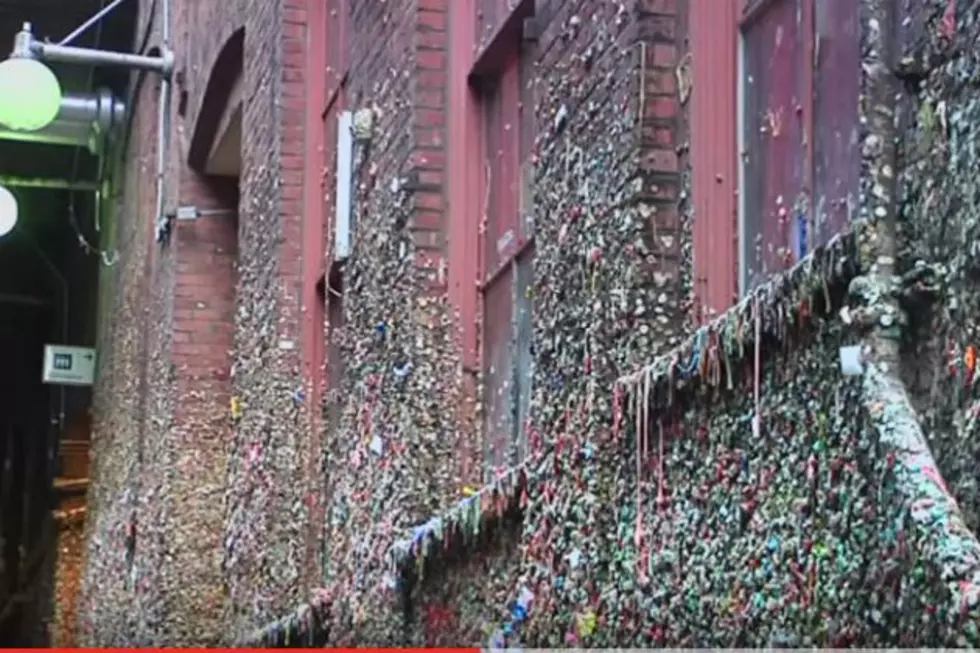 Watch: Seattle&#8217;s Famous &#8216;Gum Wall&#8217; Melt Away Under The Heat Of  200 Degree High Pressure Steam [VIDEO]