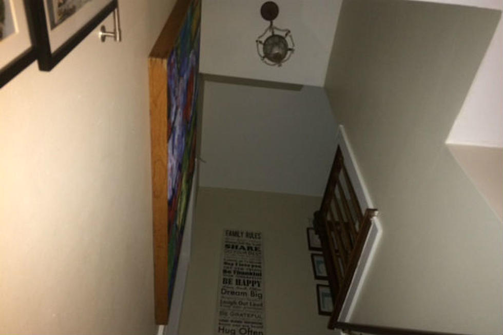 Genius or Stupid? How I Changed a Very High Light Bulb With No Ladder – [PICS]