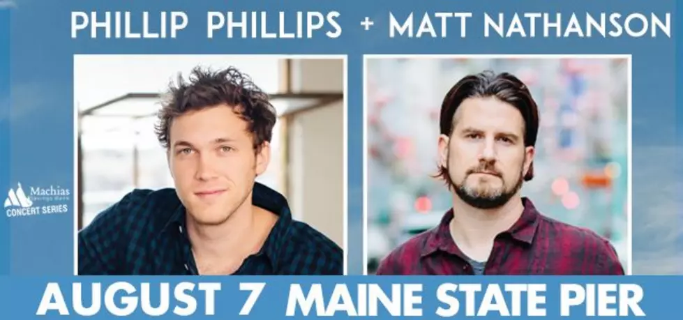 This Week on the Q: Win Tix to see Phillip Phillips, Matt Nathanson & A Great Big World at the Maine State Pier!