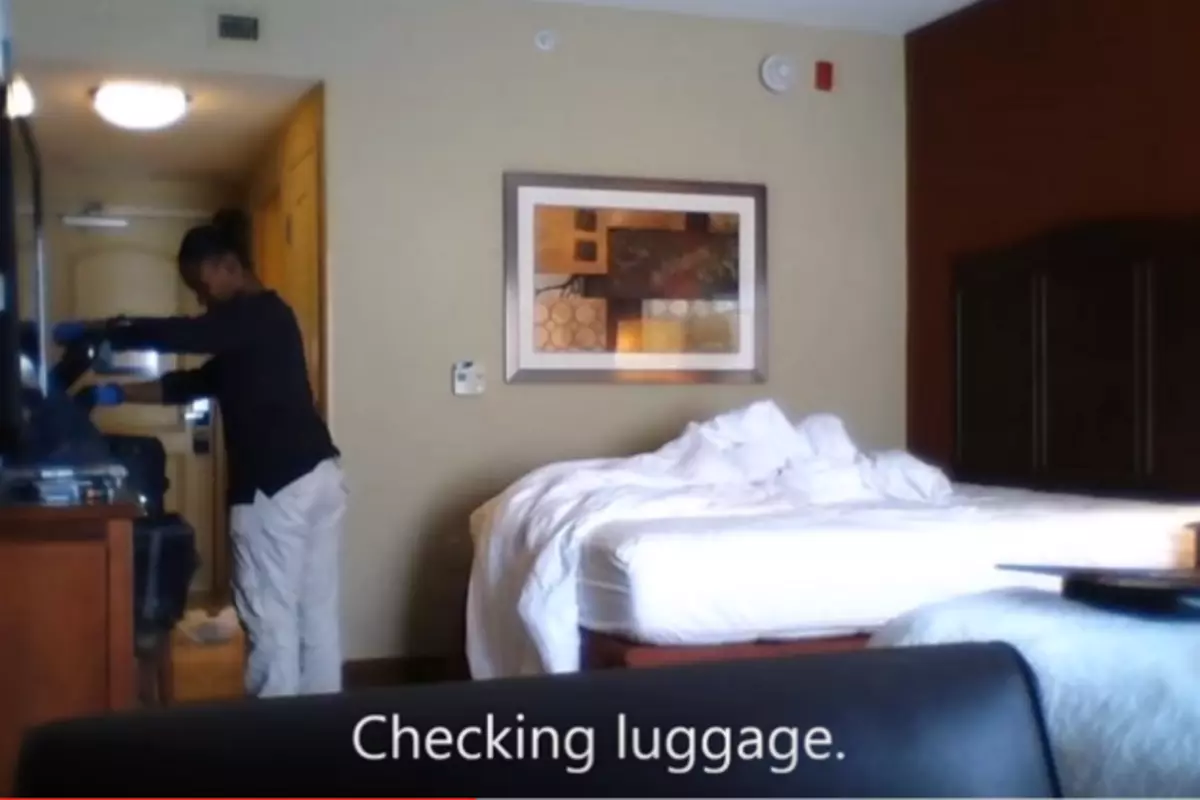 Guy Sets Up Hidden Camera In His Hotel Room, What He Captures Will Make You  Hide Your Valuables [VIDEO]