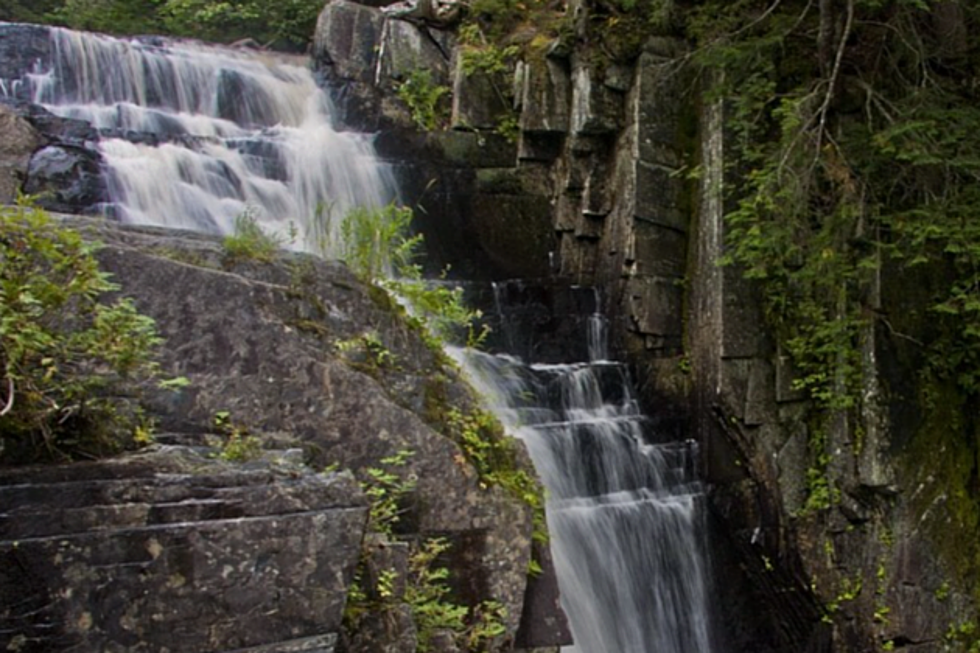 Remote Maine Waterfall