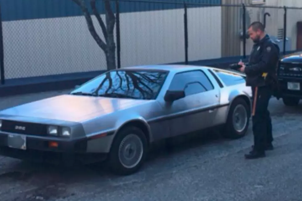 Portland Police Nab DeLorean Speeding&#8230;Trying to Get Back to 1955?