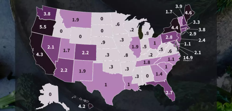 How Vegan Are Mainers? Find Out Where We Rank Nationally [MAP]