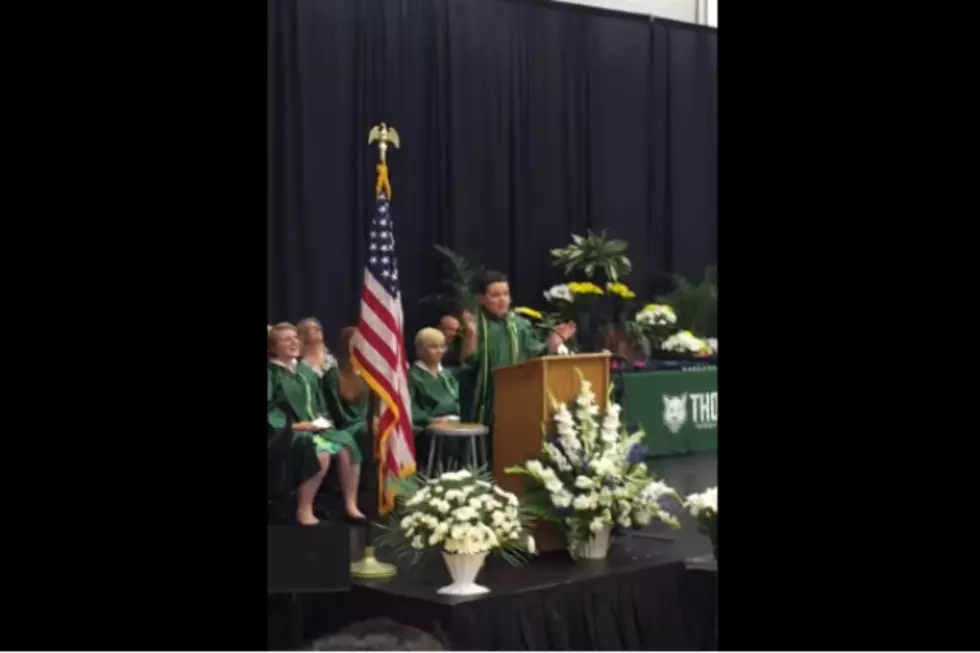 8th Grader Impersonates Presidential Candidates in Graduation Speech &#8211; His Sanders is Hysterical  [VIDEO]