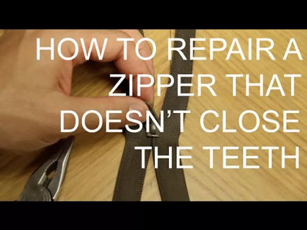 Here’s How To Fix Your Broken Zippers [VIDEO]