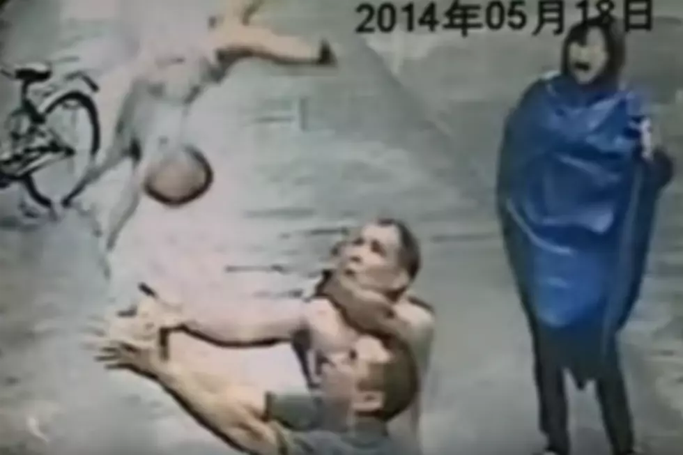 SCARY: Man Catches Baby Falling Out Two Story Window [VIDEO]