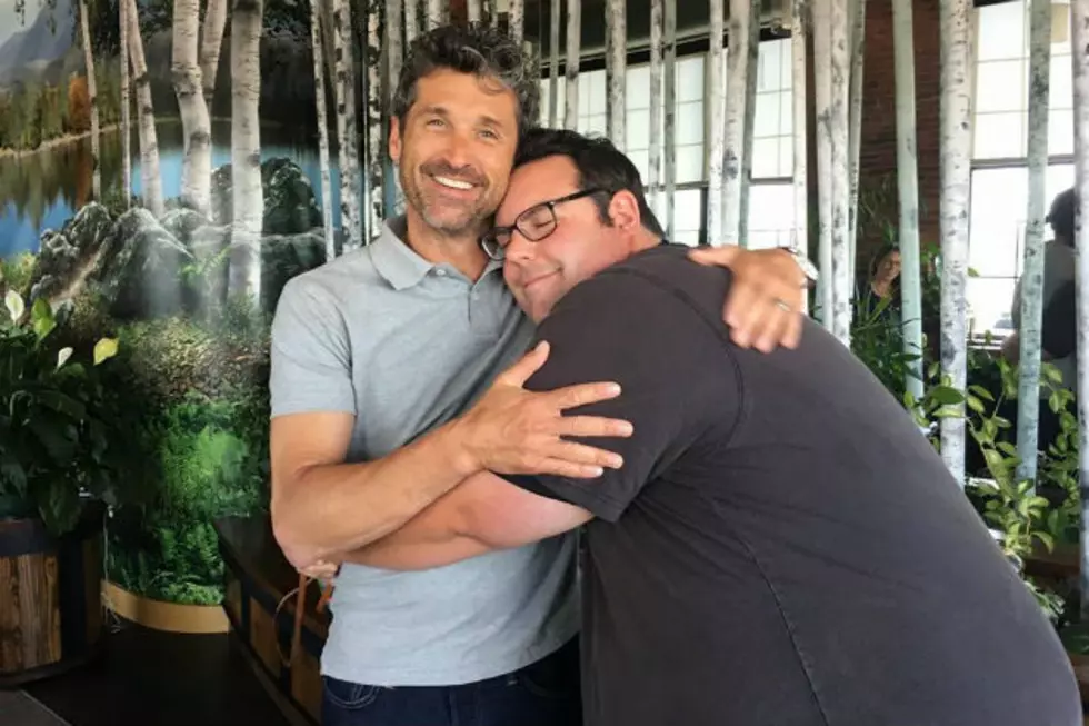 Be Jealous Ladies &#8211; This Guy Lovingly Hugged Patrick Dempsey