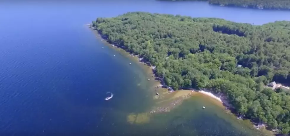 New Maine Drone Video: Fly Around Frye Island in Sebago Lake!