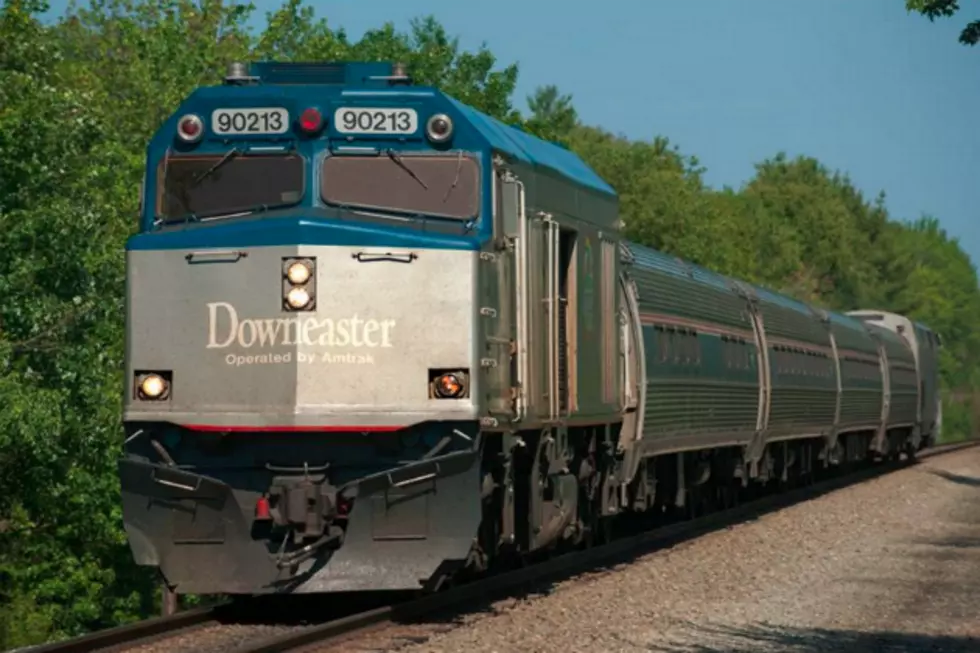 Amtrak Downeaster Hits Car at Brighton Avenue Railroad Crossing