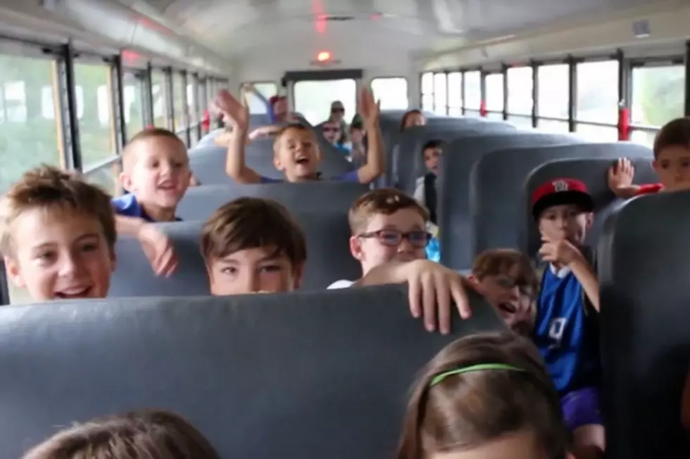 The Q Morning Show Took Over a Bus Stop in Cape Elizabeth with Donuts