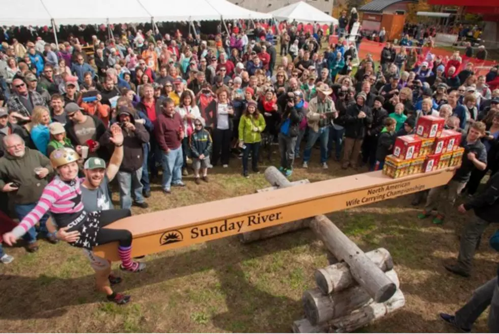 Sunday River’s Annual Wife Carrying Championship Is This Sunday [VIDEO]