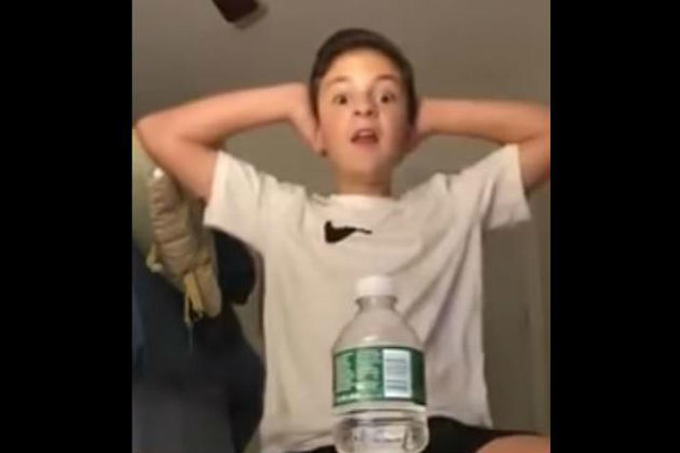 Watch: Kid From Scarborough Does The Best Bottle Flip Ever