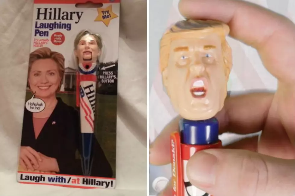 WATCH: Here’s One Last Election Gift – Clinton and Trump Talking Pens