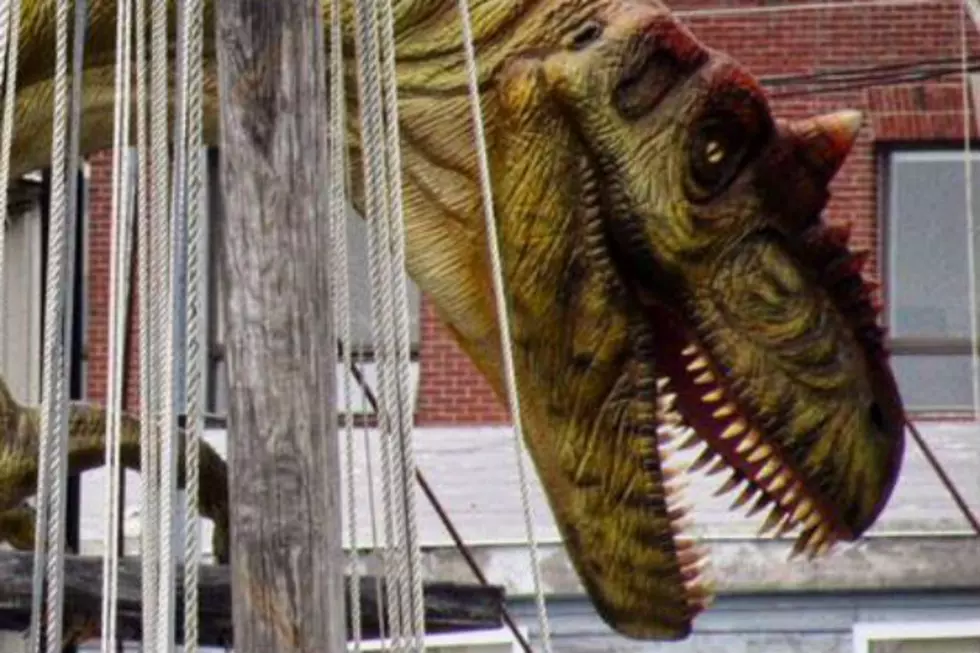 Is That a Dinosaur on the Portland Waterfront?