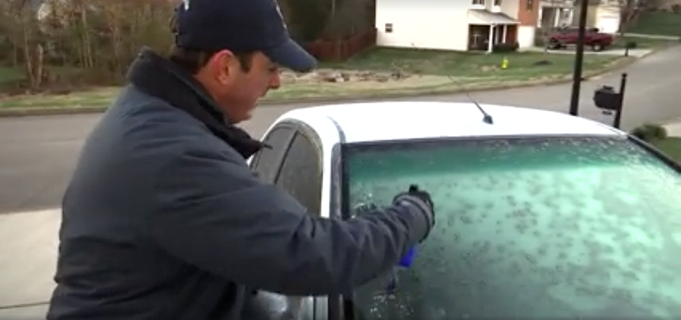 Maine Winter Life-Hack: Melt Ice Off Your Windshield Instantly &#038; Without Heat!