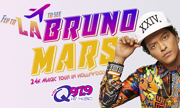 Let the Q Fly You to LA to see Bruno Mars!