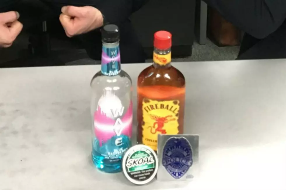 The Bangor PD&#8217;s Story Behind This Bottle of Fireball and Can of Skoal is Hilarious