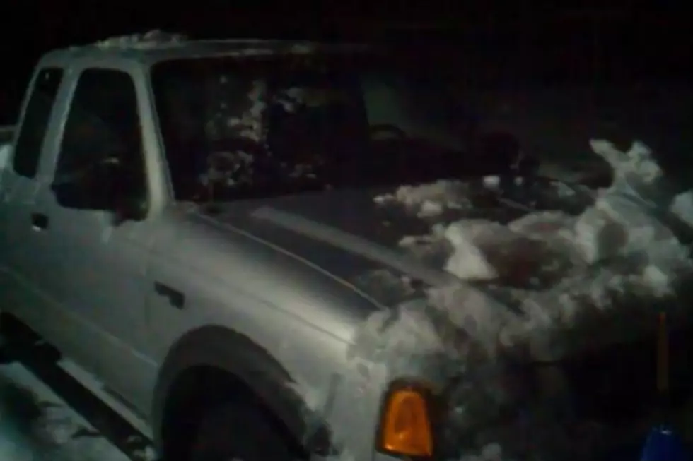 WATCH: I Didn’t Have a Garage, So I Used Yankee Ingenuity To Keep Ice Off My Truck