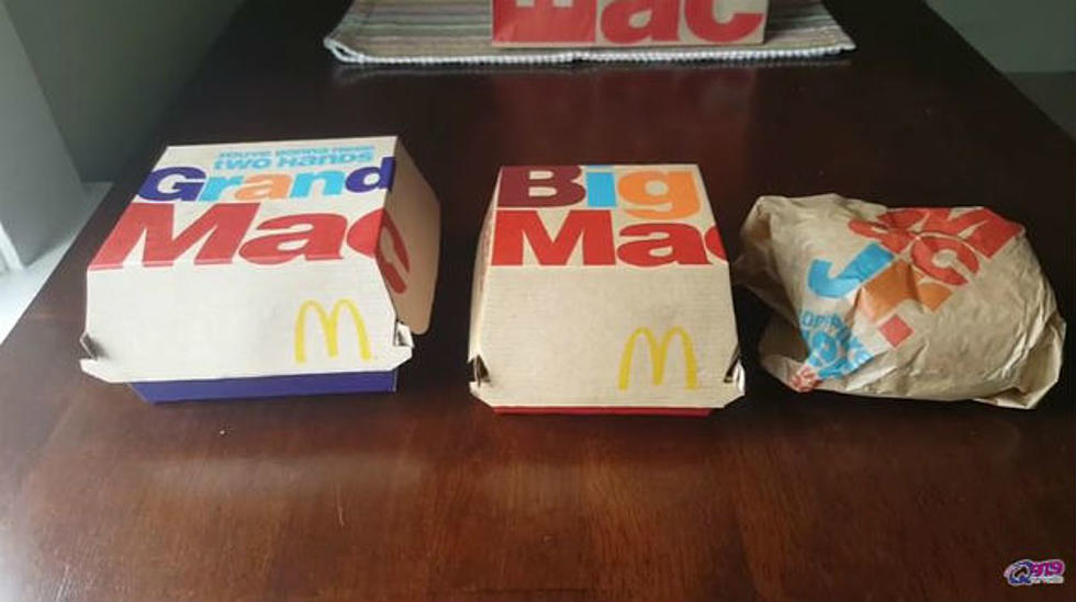 Grand Mac vs Big Mac vs Mac JR