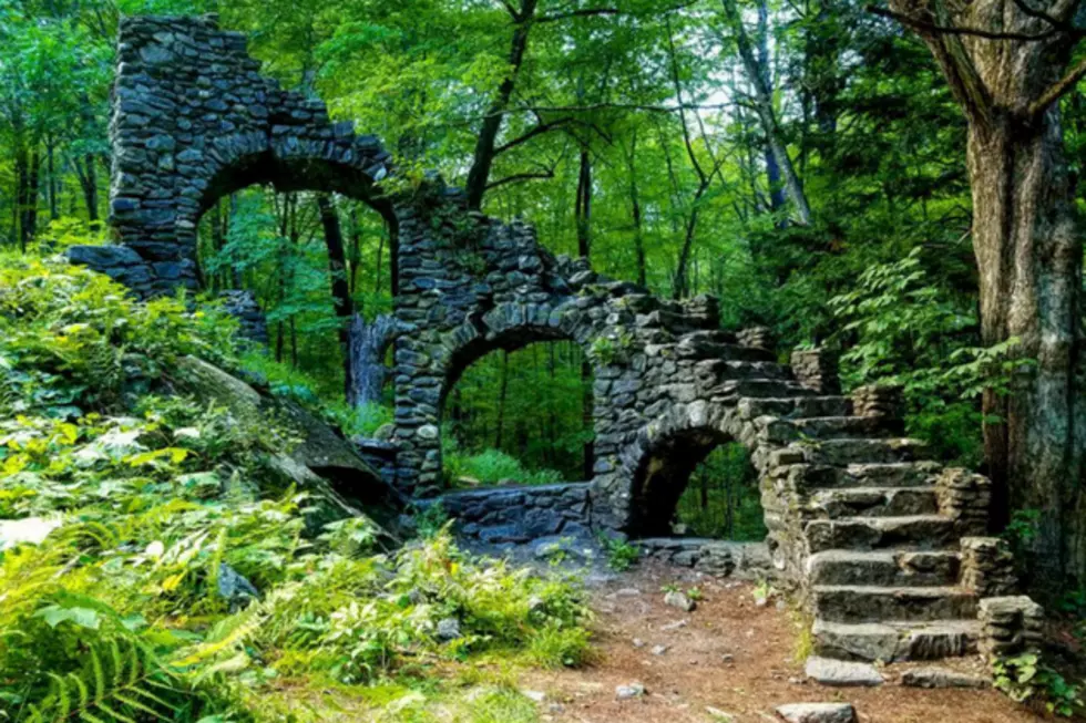 Castle Ruins in NH Woods