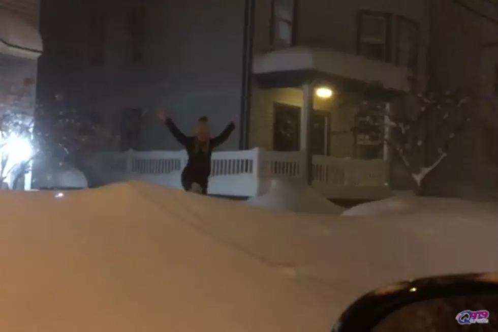 Kylie Had to Climb a Snowbank, and Lori Had to Shovel Out of a Portland Hotel  [VIDEO]