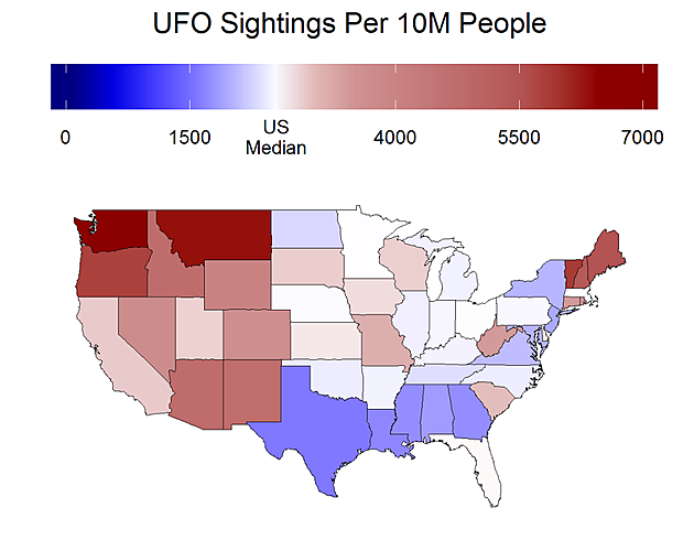 Aliens? UFO Sightings Reach All-Time High in Maine