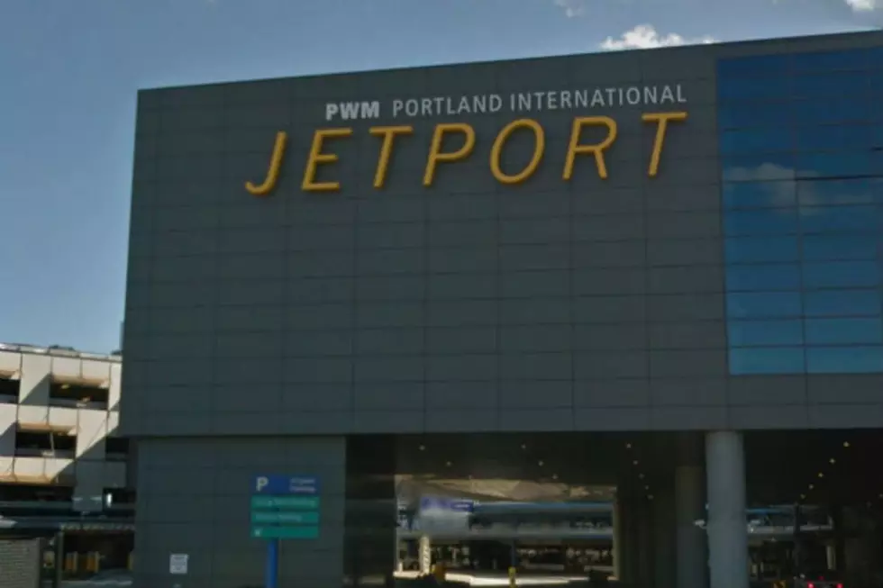 TSA Workers at the Portland Jetport Finding Gift Cards in Bins