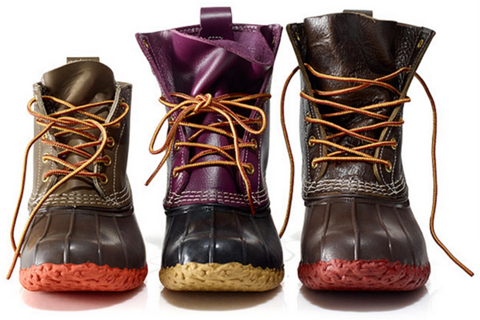 Bean Boots with New Colors