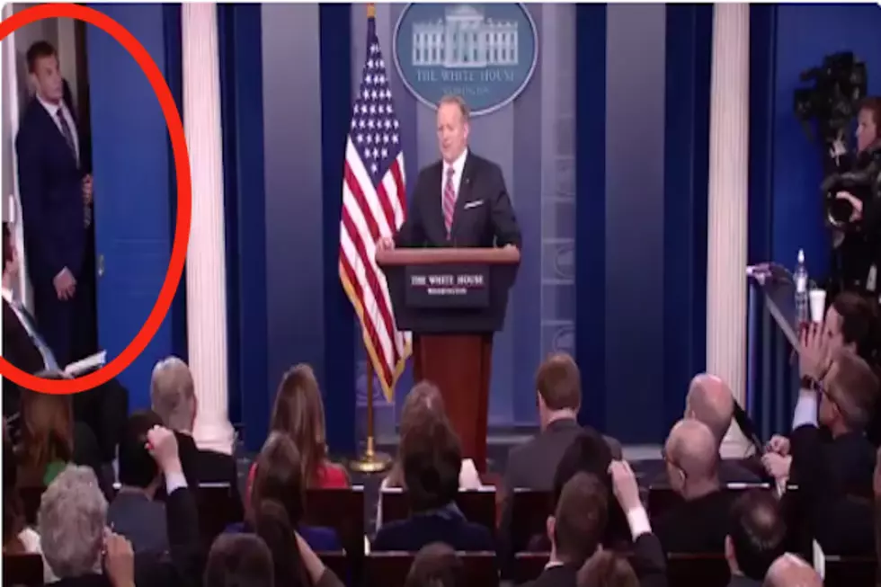 Gronk Crashes Sean Spicer’s White House Press Briefing, Offers an Assist