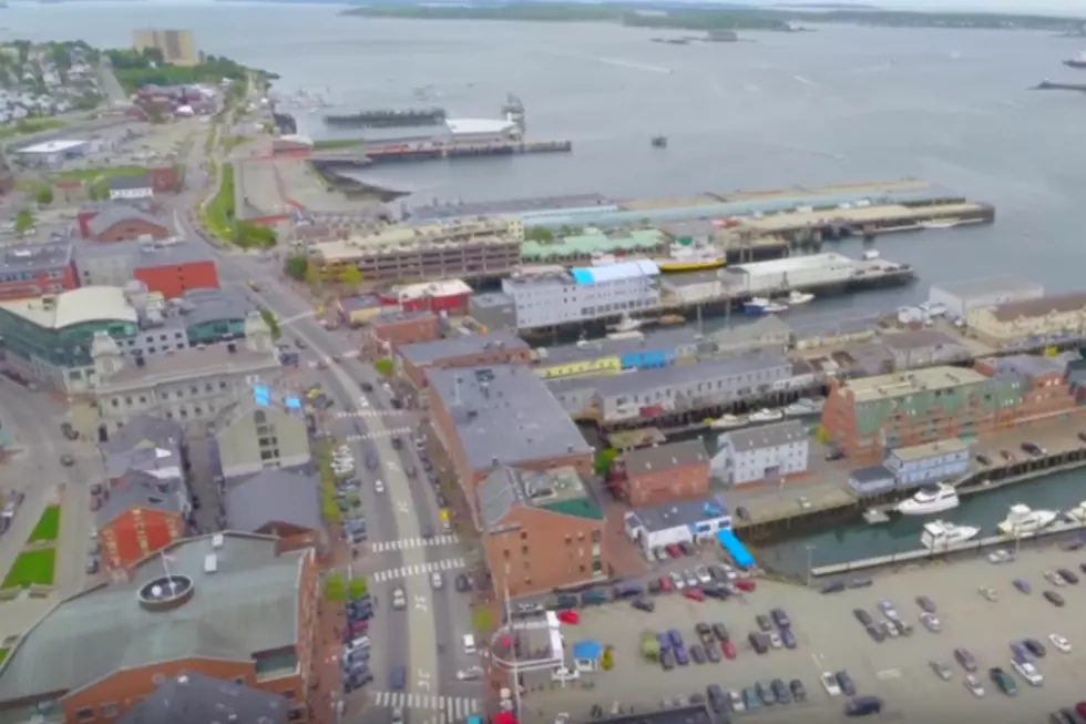 Soar Over The Rooftops Of The Old Port And Casco Bay [VIDEO]