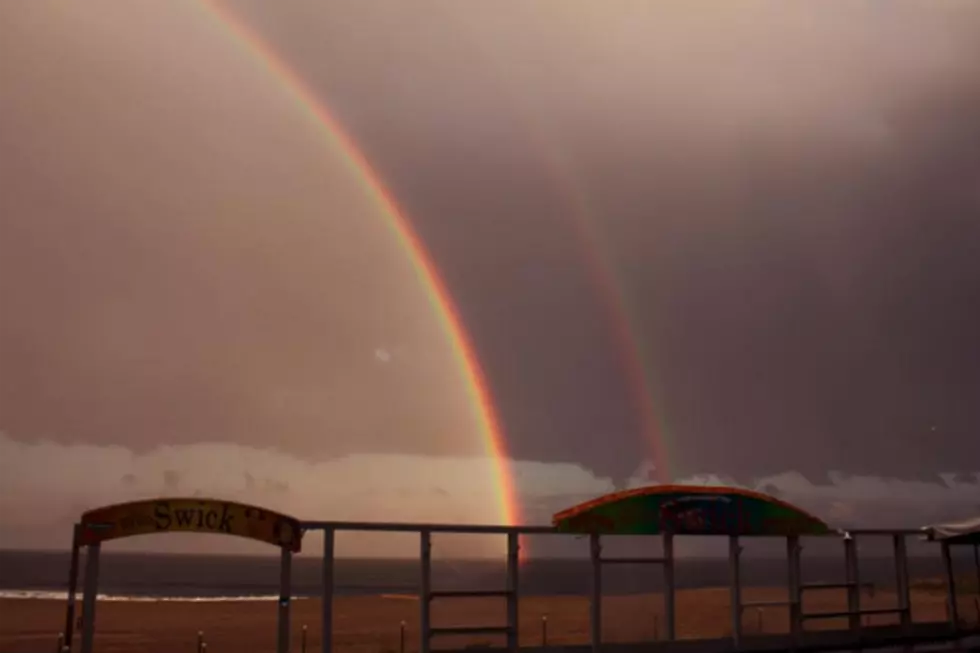 As The Sun Broke Through The Clouds Last Night, Mainers Were Ready And Caught Some Incredible Rainbow Pics