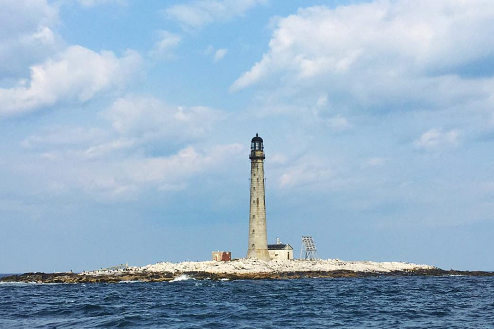 Creepy Maine Lighthouse