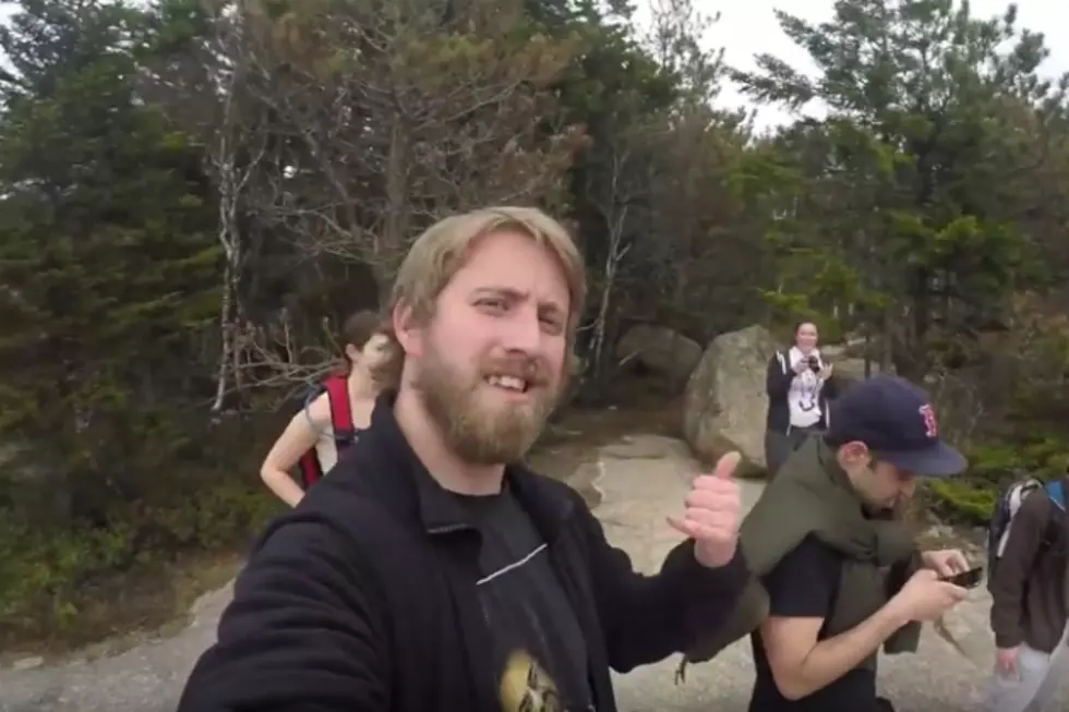 Man On Quest To Visit The World Swings Through Maine [VIDEO]