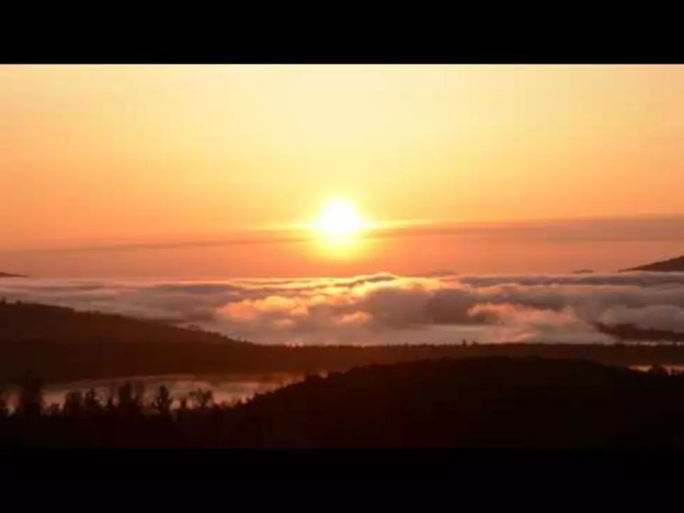 Another Gorgeous Sunrise Over A Cloud Covered Lake In Maine [VIDEO]