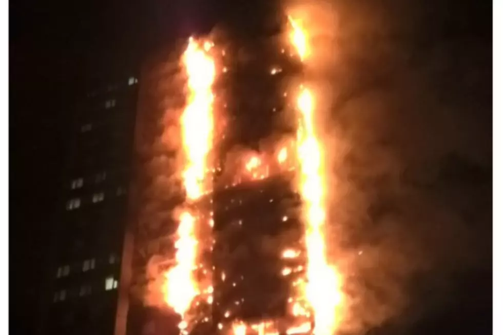 Massive 25 Story Fire in London