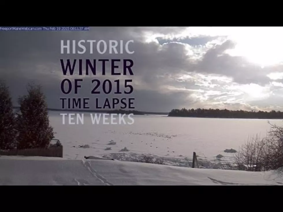 Fascinating Time-Lapse Video: Ten Weeks Of Winter In Freeport Maine