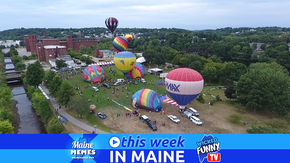 This Week in Maine: Balloons, Eclipses, Lobster Emojis, & Classic Jokes!