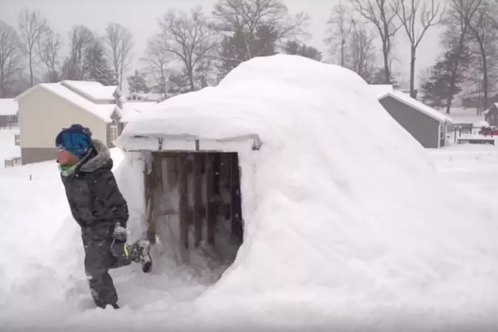 Don’t Burn Those Pallets! Use Them To Make An Awesome Igloo This Winter [VIDEO]