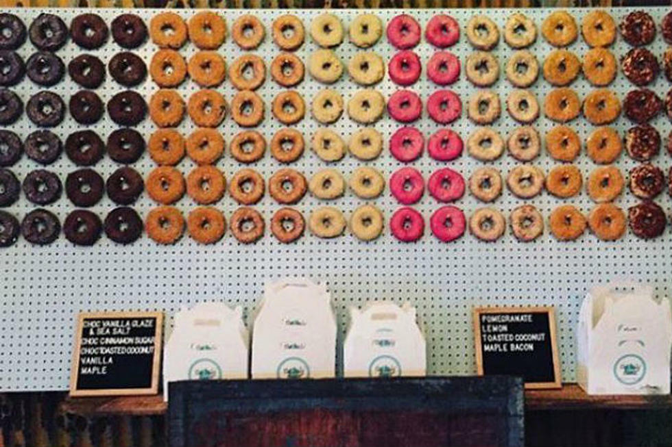 This Holy Donut Display at a Maine Wedding Will Make You Want to Forget the Cake!