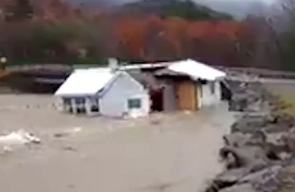 Unbelievable Video: Watch This House In Warren, New Hampshire Get Swept Away