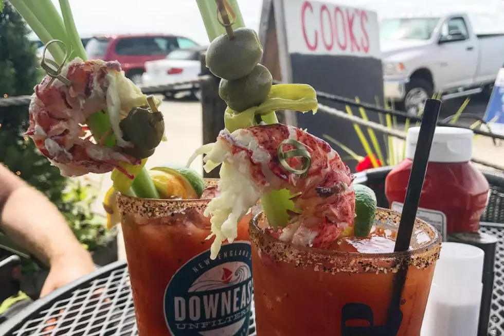 The Bloody Mary at This Maine Island Eatery Features an Entire Lobster Tail