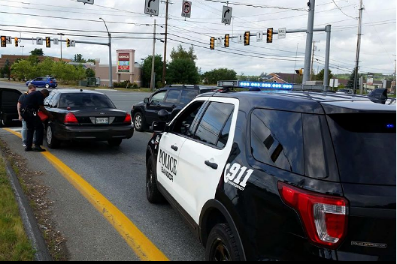 Bangor Police Find Two Men Passed Out in This Busy Intersection