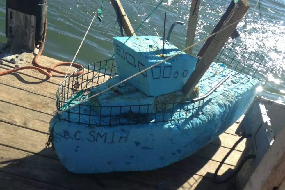 Strange Model Boat Found Floating Near Island in Downeast Maine
