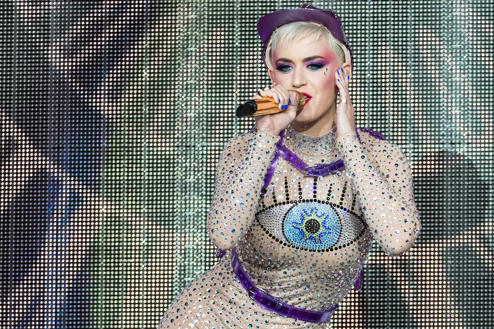 WATCH: Katy Perry Kicks Giant Beachball into Fan’s Face